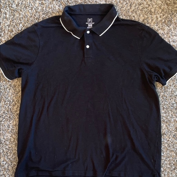 George Other - George Men's Polo Shirt with White Trim